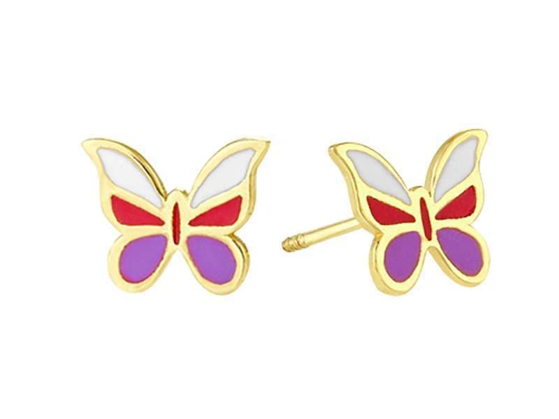 Mariposa Esmaltada / Enamel Butterfly - Vaciado / Casting - Esmaltado / Enamel - N/A - Animales / Animals