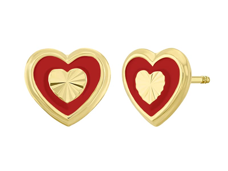 Dulce corazon esmaltado