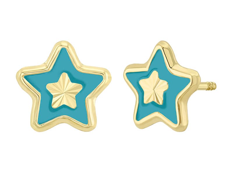 Dulce estrella esmaltada / Sweet enamel star - Troquelado / Stamping - Esmaltado / Enamel - N/A / N/A - Otros / Others