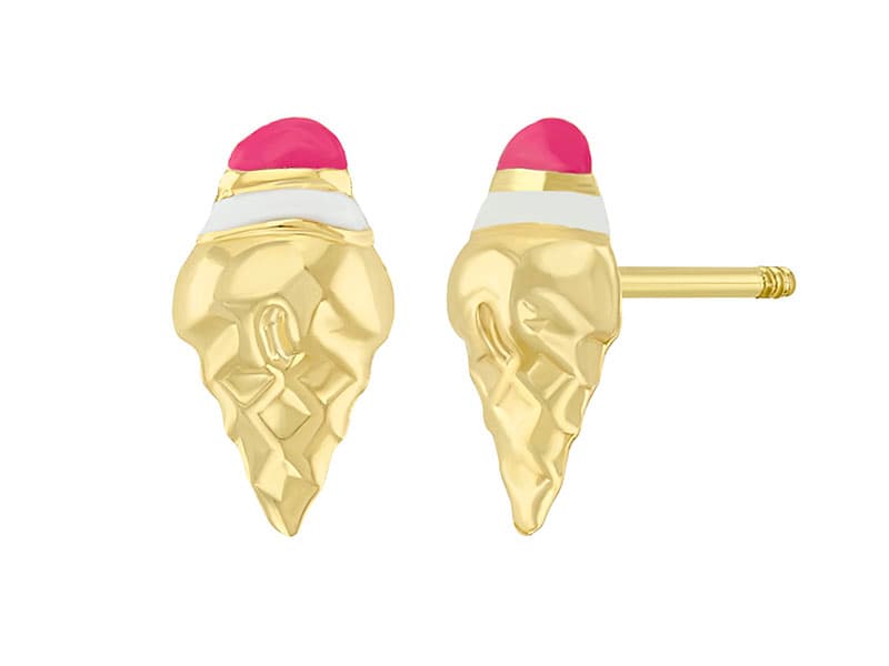 Cono de nieve esmaltado