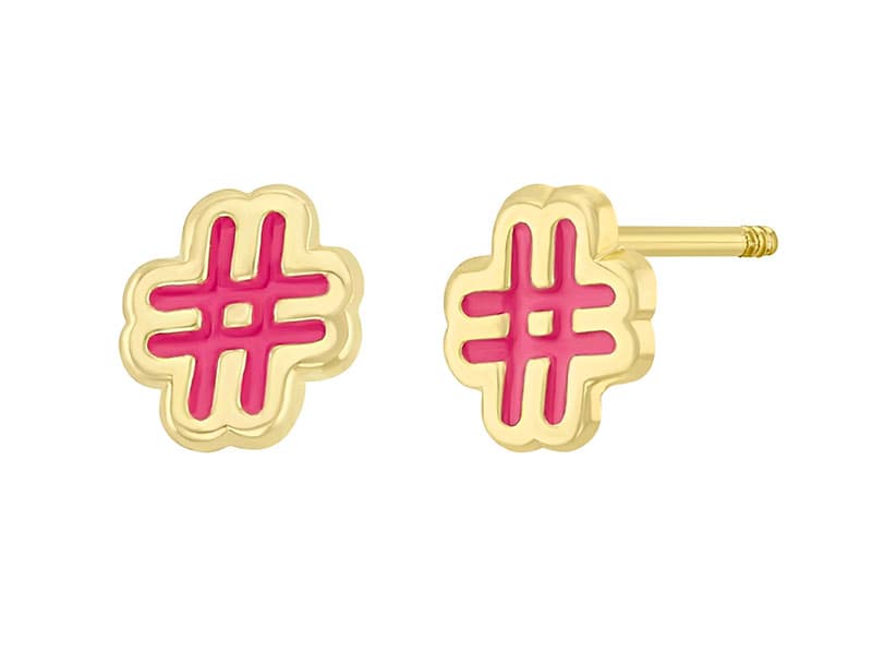 Hashtag / Hashtag - Troquelado / Stamping - Esmaltado / Enamel - N/A / N/A - Otros / Others