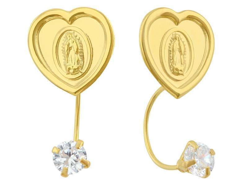 Curvo Virgen Corazón Grande