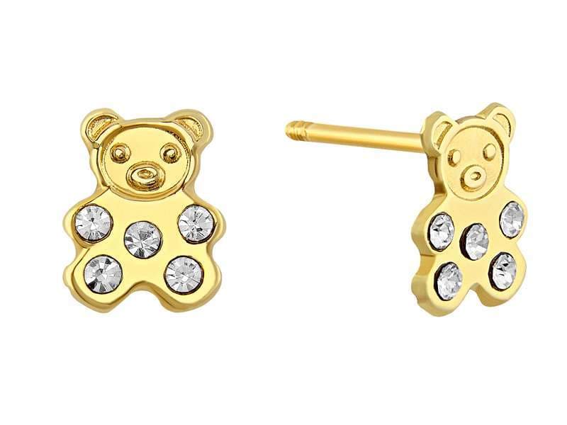 Oso / Bear - Troquelado / Stamping - Pulido / High Polish - Circonia / Zirconia - Animales / Animals