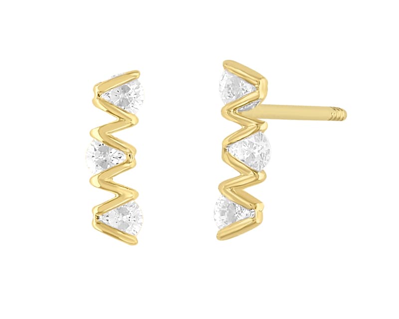 Zigzag aros