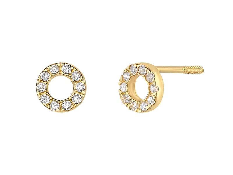 Círculo DIAMANTE 0.10 CT.TW.
