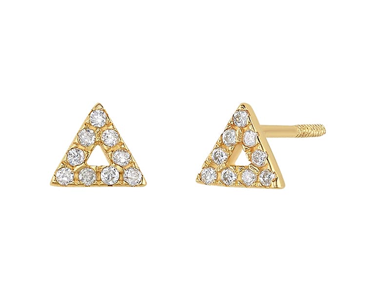 Triángulo DIAMANTE 0.09 CT.TW. / DIAMOND Triangle 0.09 CT.TW. - Vaciado / Casting - Pulido / High Polish - Diamante / Diamond - Otros / Others