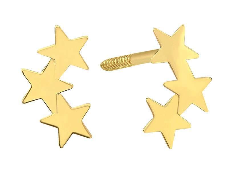Tres Estrellas En Fila / 3 Stars In A Row - Laser / Laser - Pulido / High Polish - N/A / N/A - Otros / Others