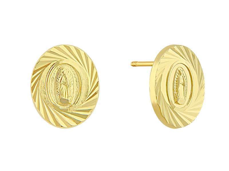 Virgen Oval Diamantada