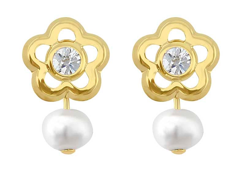 Flor Bisel con Perla