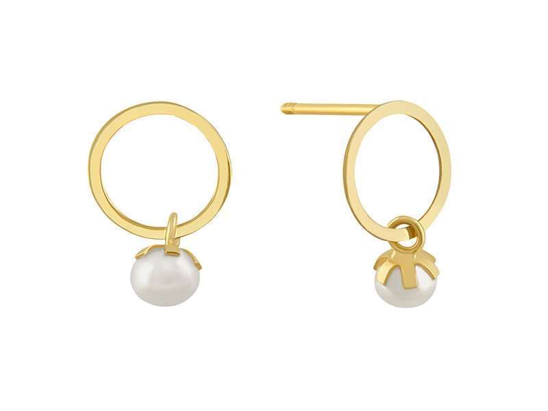 Círculo Grande C/ Perla / Large Circle with Pearl - Láser / Laser - Pulido / High Polish - Perla / Pearl - Otros / Others